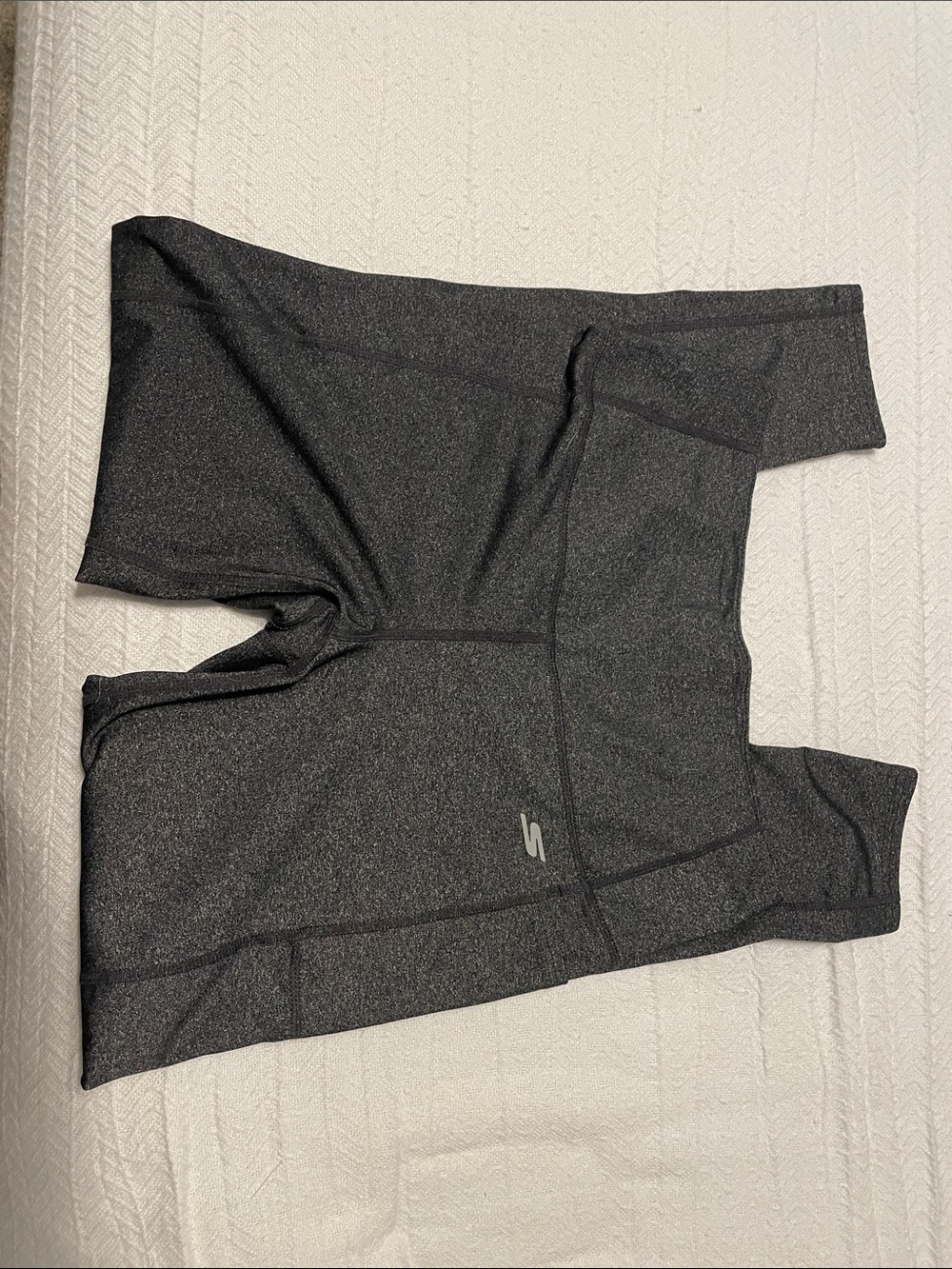 Skechers Women’s Dark Heather Gray Performance Leggings - Picture 4 of 6